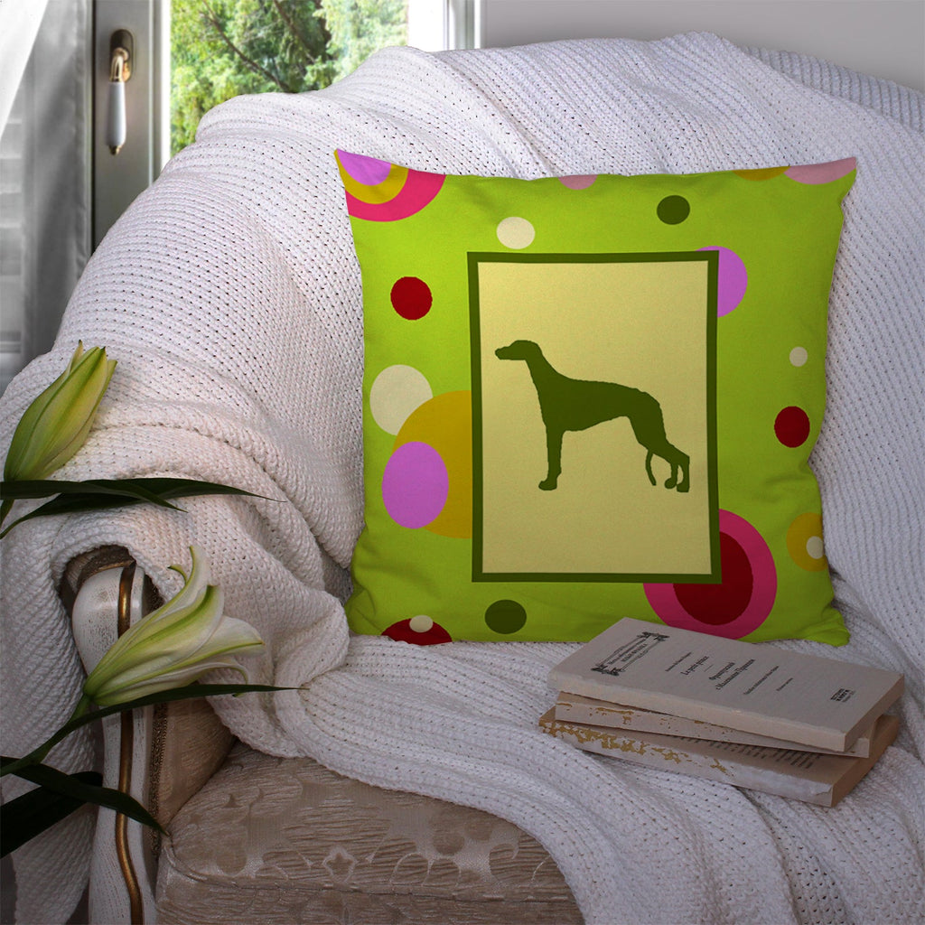Decorative Throw Pillow 14x14 Indoor Outdoor Accent Cushion, Fabric Cover with Insert for Sofa, Bed, Porch & Living Room