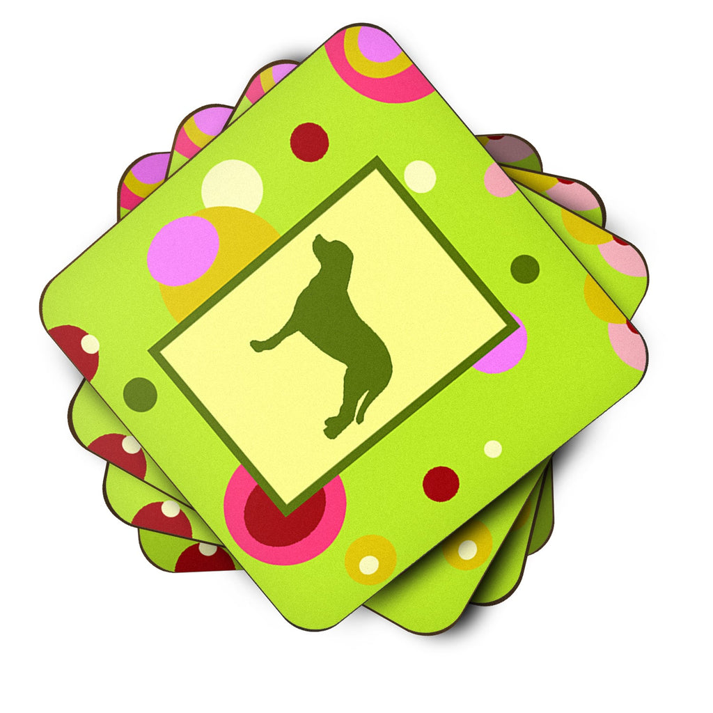 Greater Swiss Mountain Dog Foam Coasters Set of 4 Cup Coasters for Indoor Outdoor, Tabletop Protection, Anti Slip, Mouse pad Material