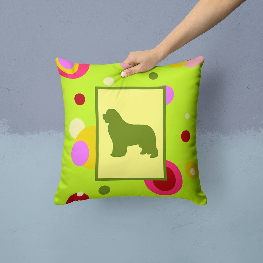 Decorative Throw Pillow 14x14 Indoor Outdoor Accent Cushion, Fabric Cover with Insert for Sofa, Bed, Porch & Living Room