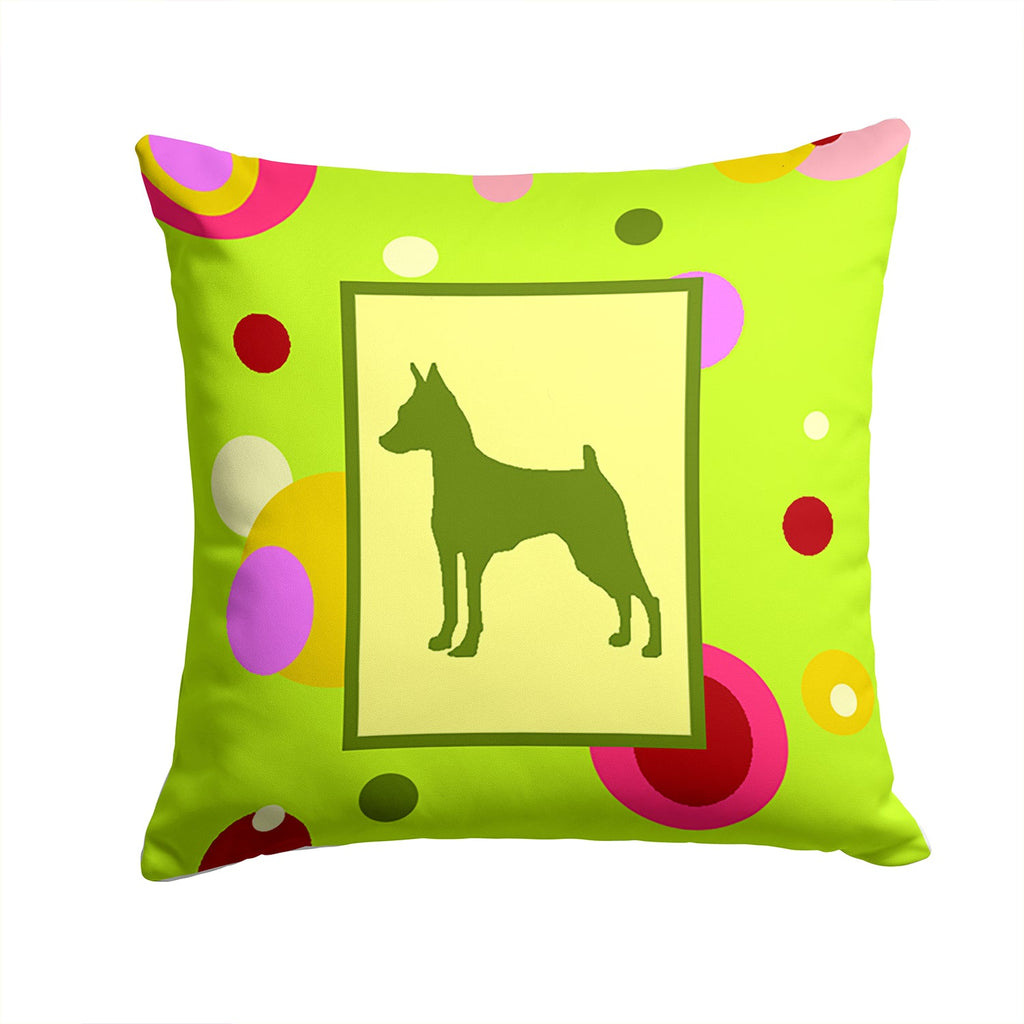 Decorative Throw Pillow 14x14 Indoor Outdoor Accent Cushion, Fabric Cover with Insert for Sofa, Bed, Porch & Living Room