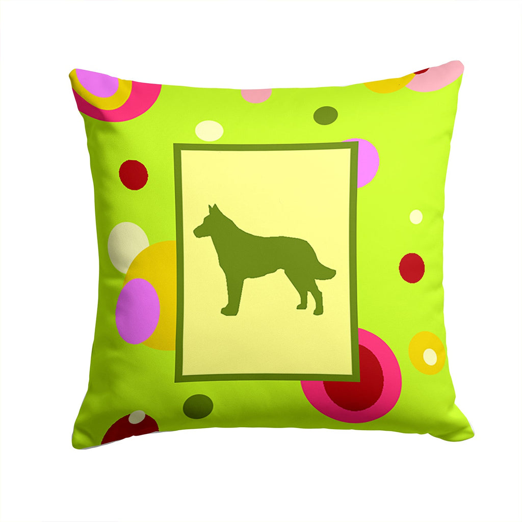 Decorative Throw Pillow 14x14 Indoor Outdoor Accent Cushion, Fabric Cover with Insert for Sofa, Bed, Porch & Living Room