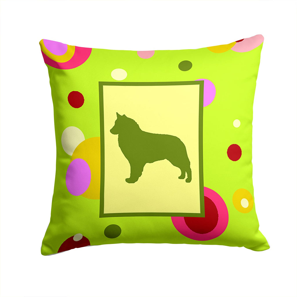 Decorative Throw Pillow 14x14 Indoor Outdoor Accent Cushion, Fabric Cover with Insert for Sofa, Bed, Porch & Living Room