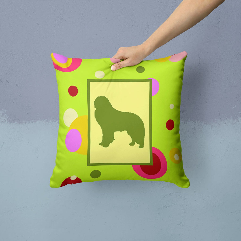 Decorative Throw Pillow 14x14 Indoor Outdoor Accent Cushion, Fabric Cover with Insert for Sofa, Bed, Porch & Living Room
