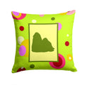 Shih Tzu Decorative Throw Pillow 14x14 Indoor Outdoor Accent Cushion, Fabric Cover with Insert for Sofa, Bed, Porch & Living Room