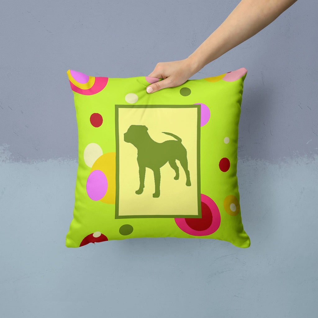Decorative Throw Pillow 14x14 Indoor Outdoor Accent Cushion, Fabric Cover with Insert for Sofa, Bed, Porch & Living Room