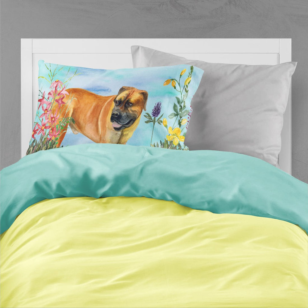 Boerboel Mastiff Spring Standard Pillowcase Lightweight Super Soft Easy Care Decorative Artwork Pillowcase, Standard