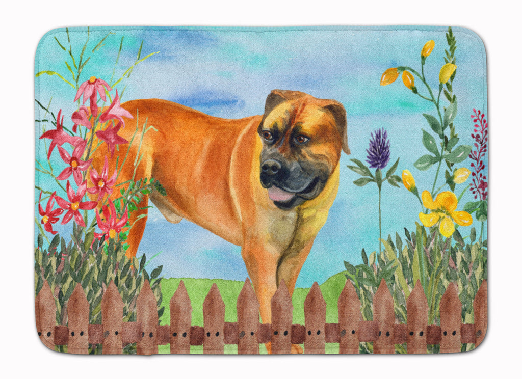 Boerboel Mastiff Spring Memory Foam Kitchen Mat Machine Washable Anti-Fatigue Cushion Comfort Bath or Kitchen Rug