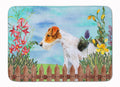 Fox Terrier Spring Memory Foam Kitchen Mat Machine Washable Anti-Fatigue Cushion Comfort Bath or Kitchen Rug