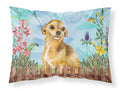 Chihuahua Spring Standard Pillowcase Lightweight Super Soft Easy Care Decorative Artwork Pillowcase, Standard