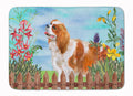 Cavalier Spaniel Spring Memory Foam Kitchen Mat Machine Washable Anti-Fatigue Cushion Comfort Bath or Kitchen Rug