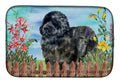 Newfoundland Spring Dish Drying Mat Absorbent Dish Drying Mat Pad for Kitchen Counter Dish Drainer Mat for Countertop, 14 x 21", Multicolor