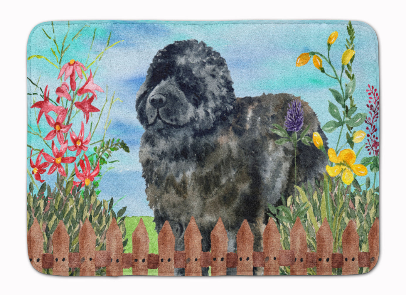 Newfoundland Spring Memory Foam Kitchen Mat Machine Washable Anti-Fatigue Cushion Comfort Bath or Kitchen Rug