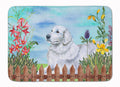 Maremma Sheepdog Spring Memory Foam Kitchen Mat Machine Washable Anti-Fatigue Cushion Comfort Bath or Kitchen Rug