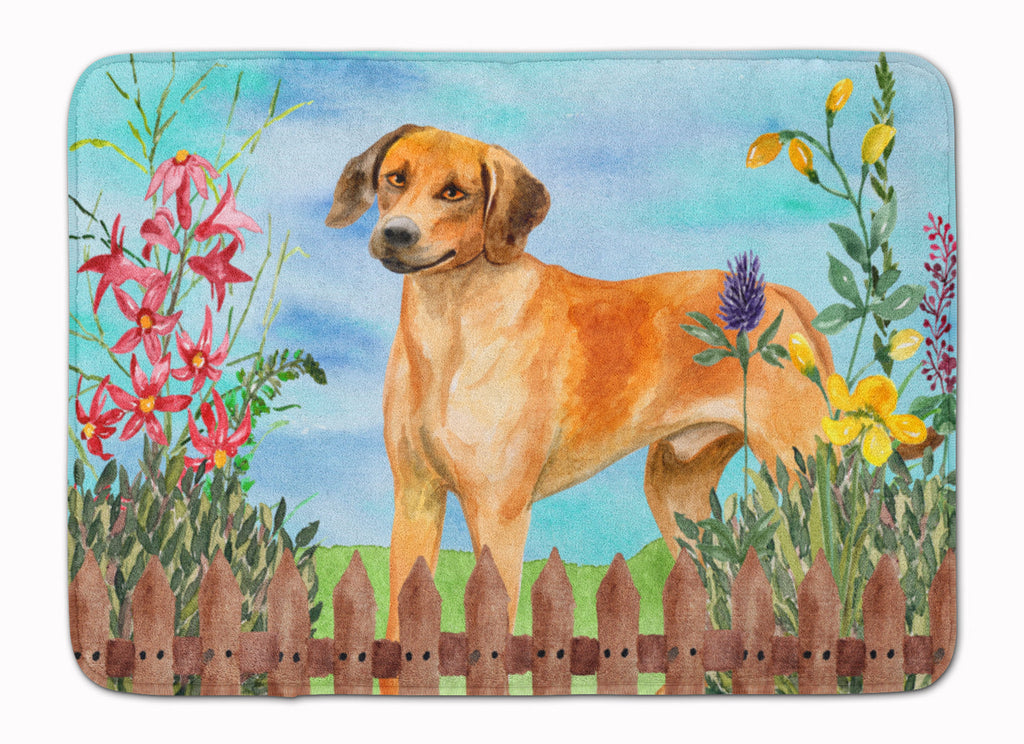 Rhodesian Ridgeback Spring Memory Foam Kitchen Mat Machine Washable Anti-Fatigue Cushion Comfort Bath or Kitchen Rug