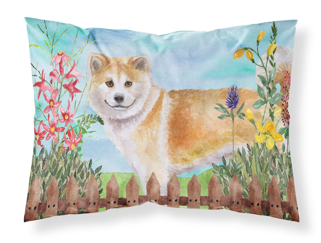 Shiba Inu Spring Standard Pillowcase Lightweight Super Soft Easy Care Decorative Artwork Pillowcase, Standard