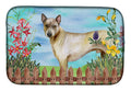 Thai Ridgeback Spring Dish Drying Mat Absorbent Dish Drying Mat Pad for Kitchen Counter Dish Drainer Mat for Countertop, 14 x 21", Multicolor
