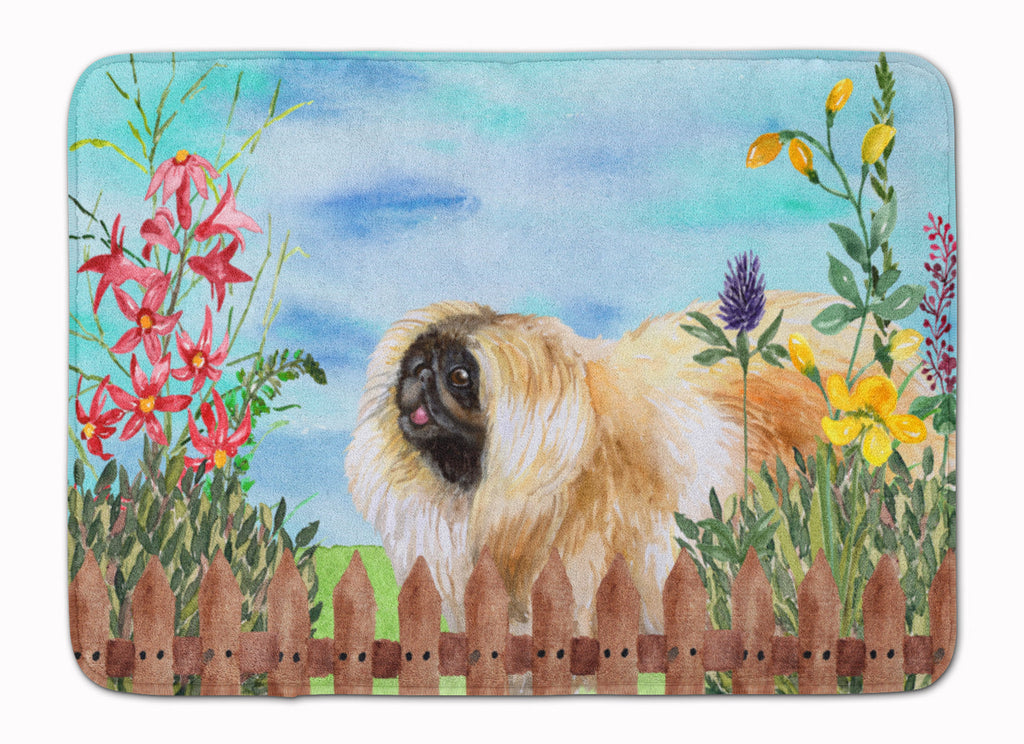 Pekingese Spring Memory Foam Kitchen Mat Machine Washable Anti-Fatigue Cushion Comfort Bath or Kitchen Rug
