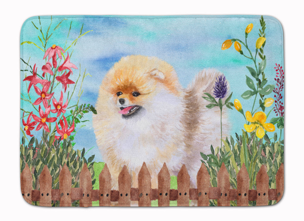 Pomeranian Spring Memory Foam Kitchen Mat Machine Washable Anti-Fatigue Cushion Comfort Bath or Kitchen Rug