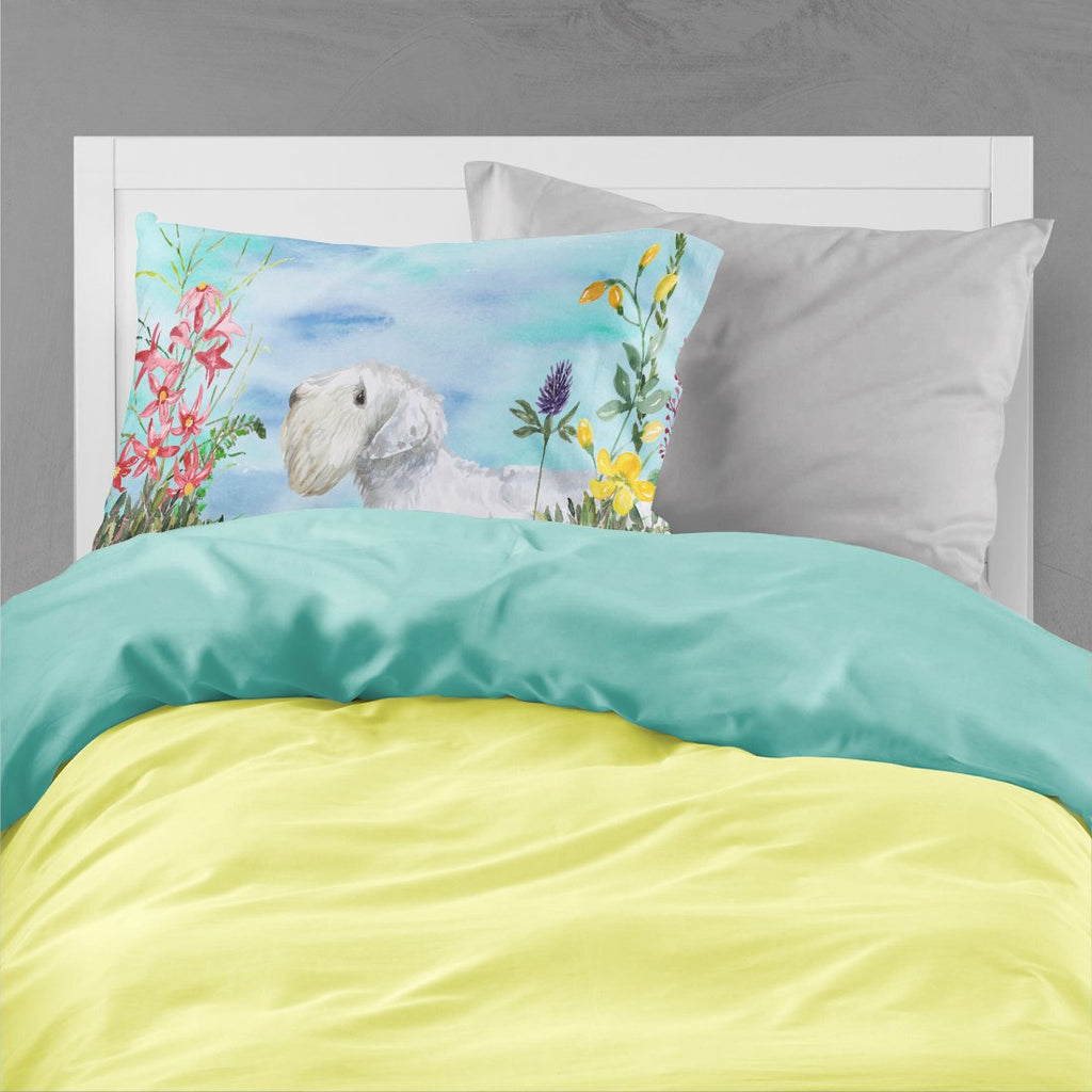 Sealyham Terrier Spring Standard Pillowcase Lightweight Super Soft Easy Care Decorative Artwork Pillowcase, Standard