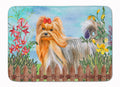 Yorkshire Terrier Spring Memory Foam Kitchen Mat Machine Washable Anti-Fatigue Cushion Comfort Bath or Kitchen Rug