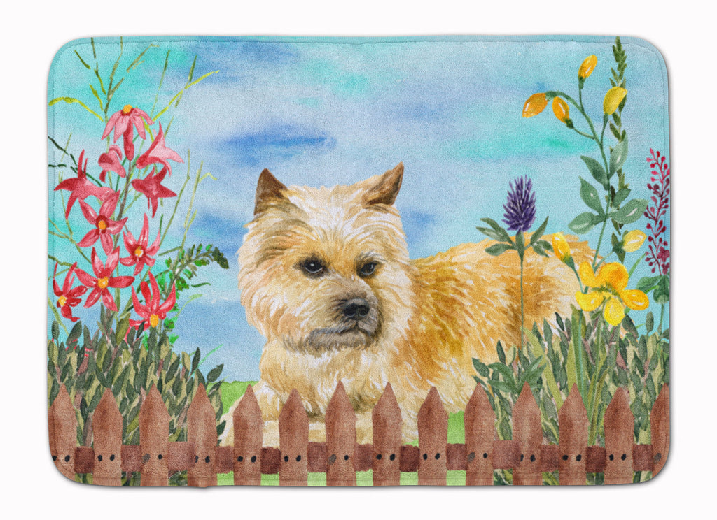 Cairn Terrier Spring Memory Foam Kitchen Mat Machine Washable Anti-Fatigue Cushion Comfort Bath or Kitchen Rug