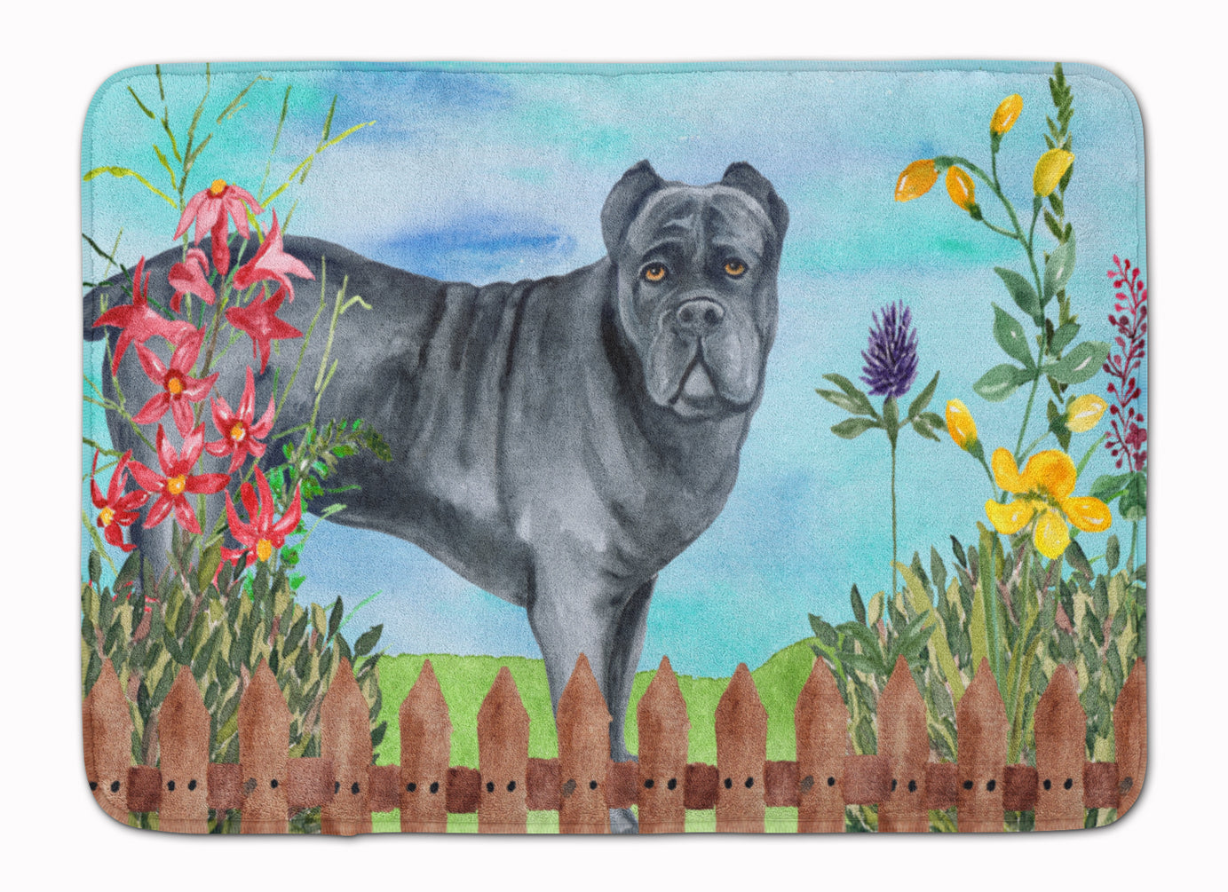 Cane Corso Spring Memory Foam Kitchen Mat Machine Washable Anti-Fatigue Cushion Comfort Bath or Kitchen Rug