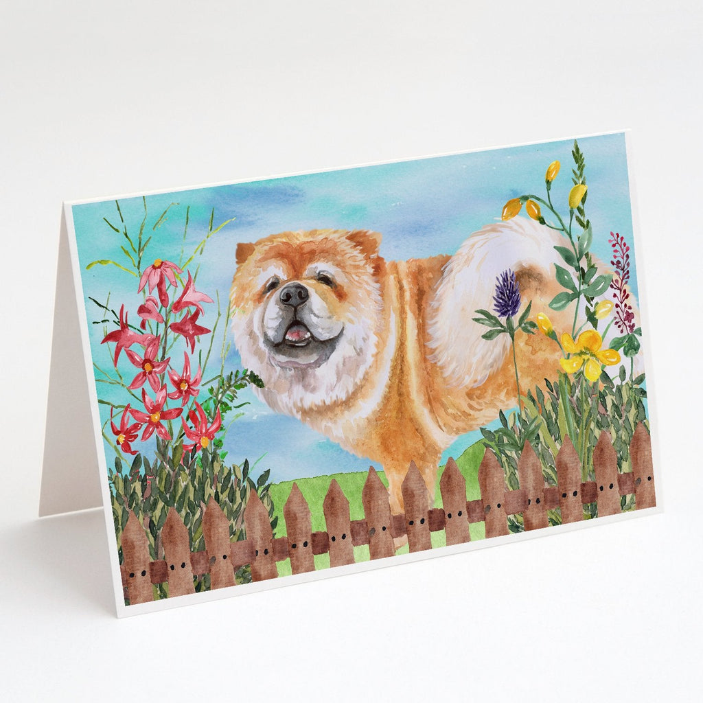 Cane Corso Spring Greeting Cards Pack of 8 Blank Cards with Envelopes Whimsical A7 Size 5x7
