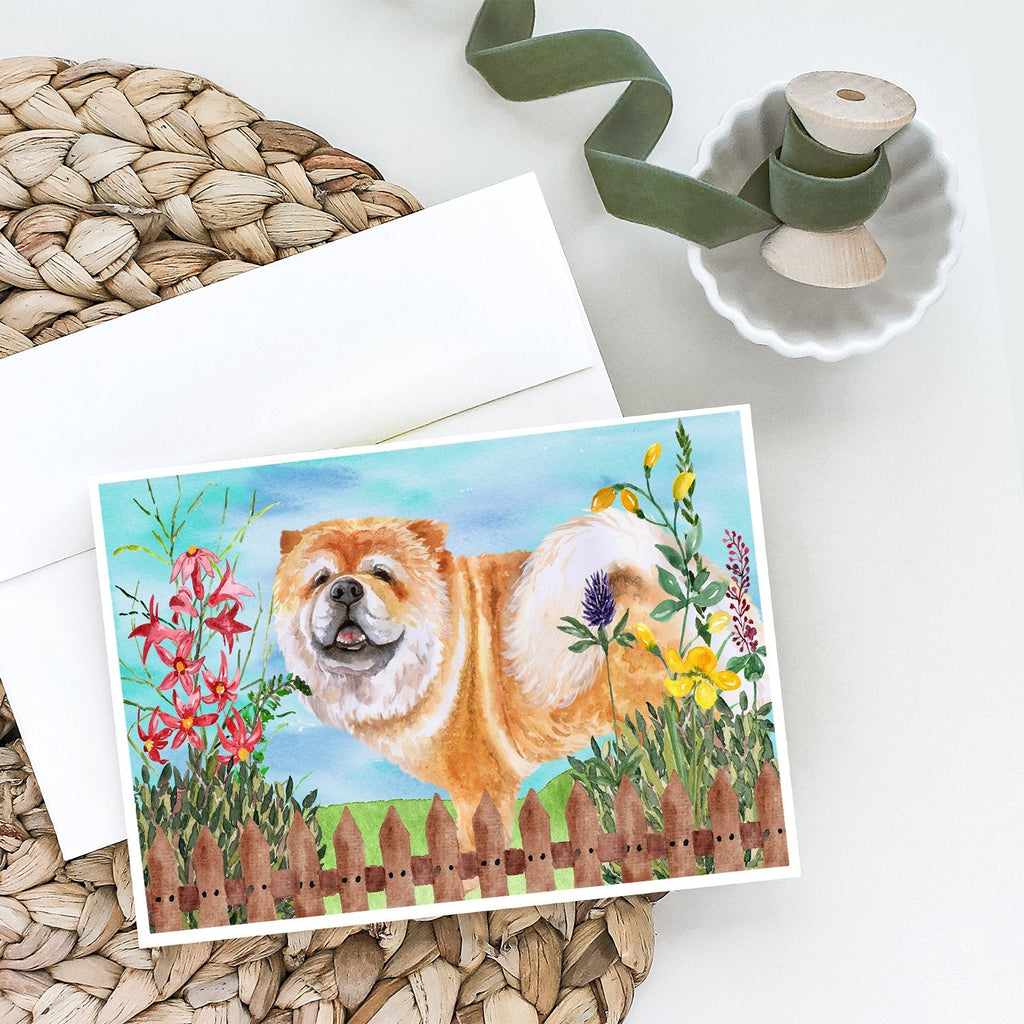 Cane Corso Spring Greeting Cards Pack of 8 Blank Cards with Envelopes Whimsical A7 Size 5x7