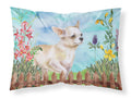 Chihuahua Leg up Spring Standard Pillowcase Lightweight Super Soft Easy Care Decorative Artwork Pillowcase, Standard
