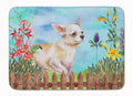 Chihuahua Leg up Spring Memory Foam Kitchen Mat Machine Washable Anti-Fatigue Cushion Comfort Bath or Kitchen Rug