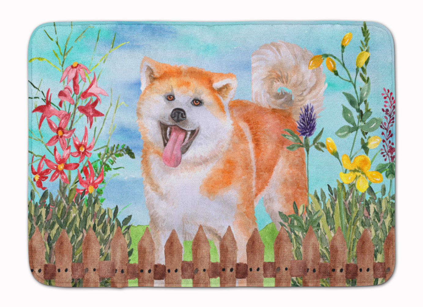 Akita Spring Memory Foam Kitchen Mat Machine Washable Anti-Fatigue Cushion Comfort Bath or Kitchen Rug