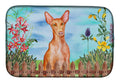 Pharaoh Hound Spring Dish Drying Mat Absorbent Dish Drying Mat Pad for Kitchen Counter Dish Drainer Mat for Countertop, 14 x 21", Multicolor