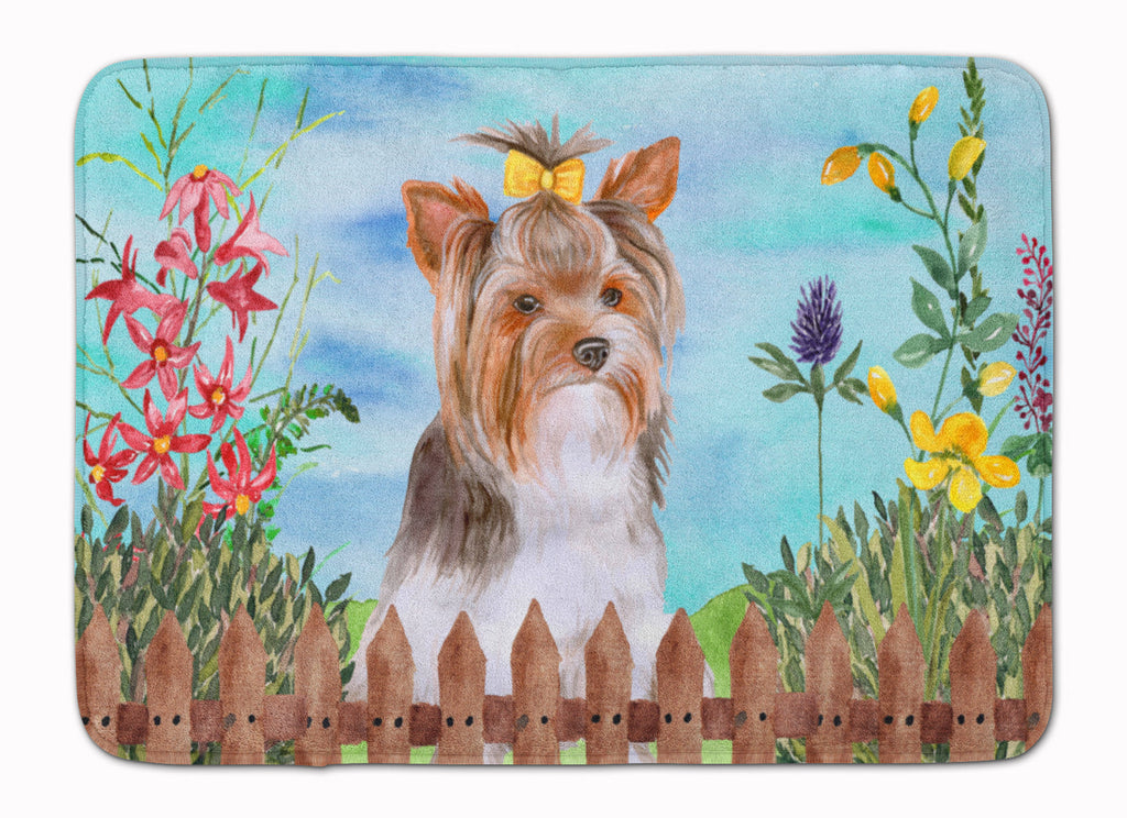 Yorkshire Terrier #2 Spring Memory Foam Kitchen Mat Machine Washable Anti-Fatigue Cushion Comfort Bath or Kitchen Rug