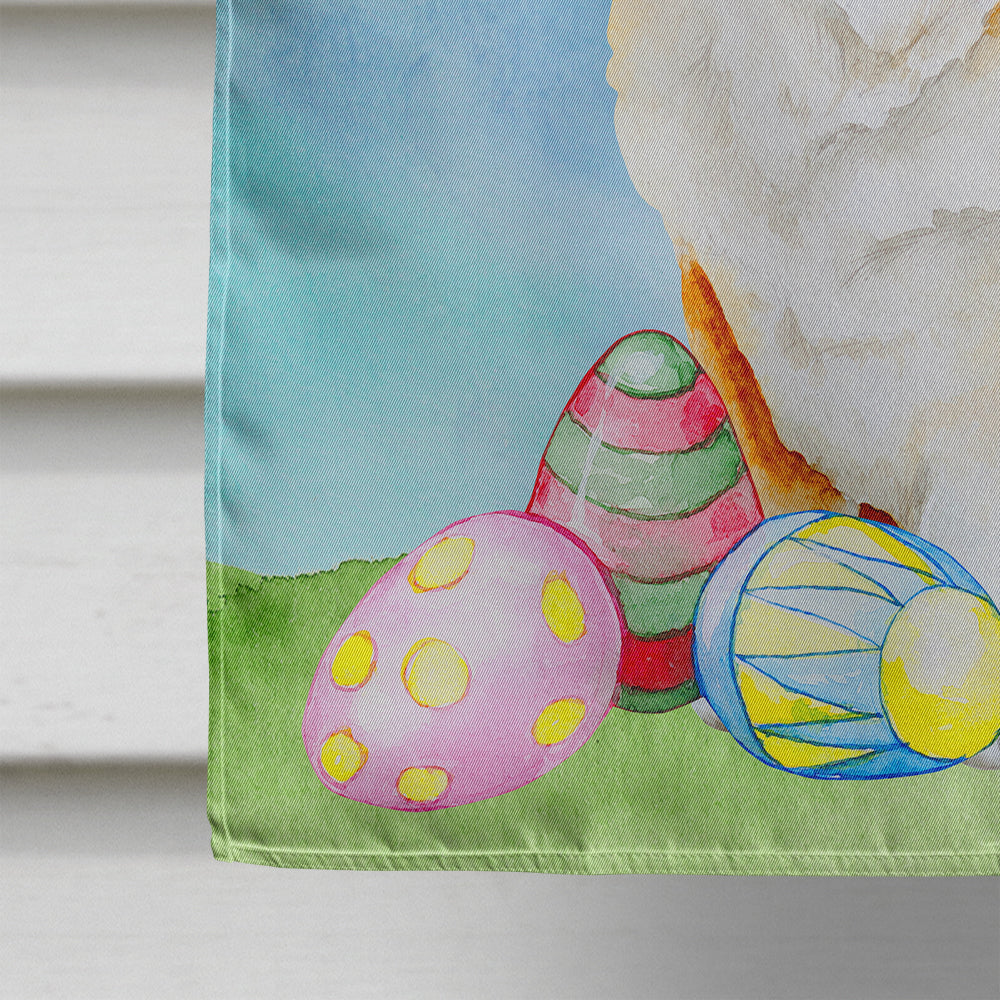 Corgi Easter Bunny House Flag 28x40 Porch Sleeve Pole Decorative Outside Yard Banner Artwork Wall Hanging, Polyester