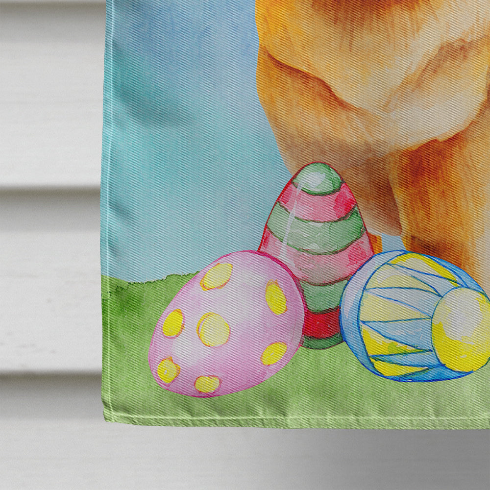 Norfolk Terrier Easter Bunny House Flag 28x40 Porch Sleeve Pole Decorative Outside Yard Banner Artwork Wall Hanging, Polyester