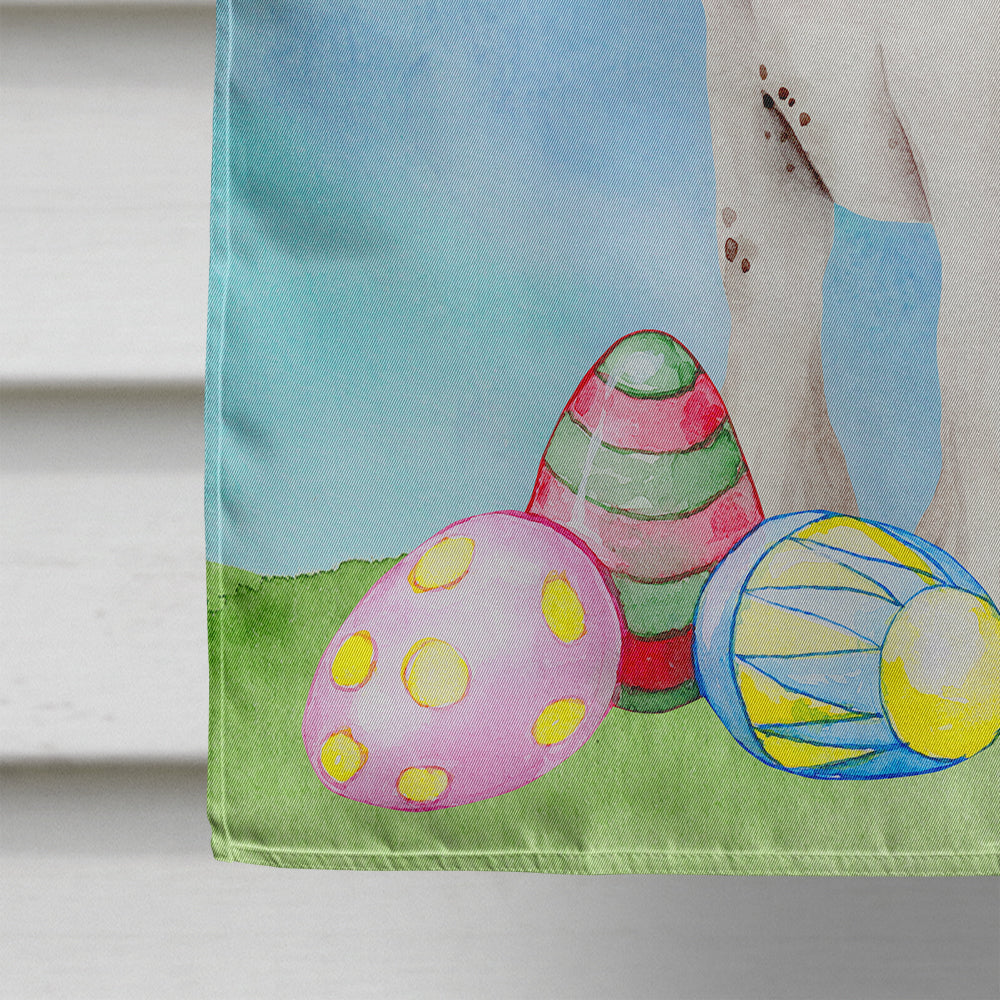 Chinese Crested Easter Bunny House Flag 28x40 Porch Sleeve Pole Decorative Outside Yard Banner Artwork Wall Hanging, Polyester