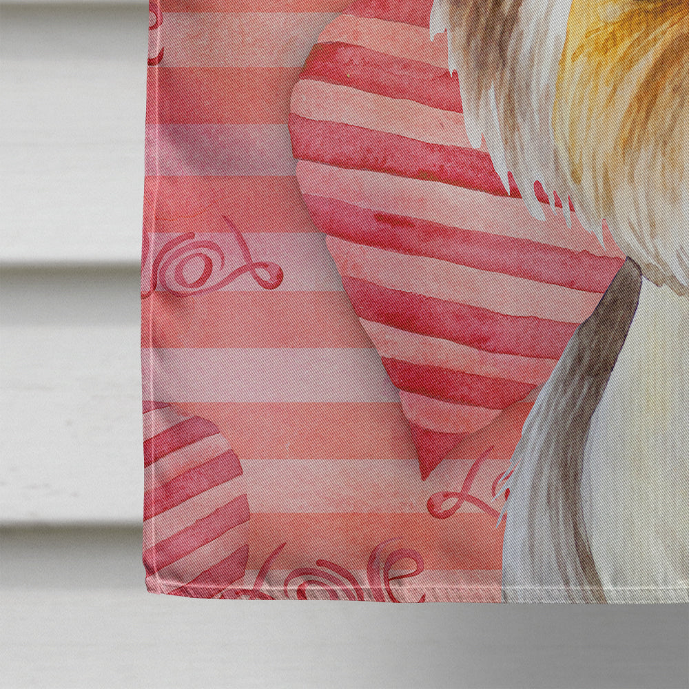 Yorkie Yorkshier Terrier Love House Flag 28x40 Porch Sleeve Pole Decorative Outside Yard Banner Artwork Wall Hanging, Polyester