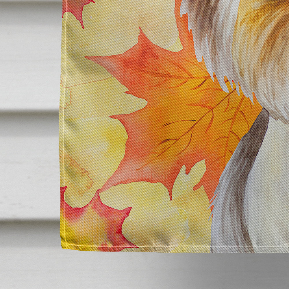 Yorkie Yorkshier Terrier Fall House Flag 28x40 Porch Sleeve Pole Decorative Outside Yard Banner Artwork Wall Hanging, Polyester