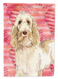 Love a Spinone Italiano House Flag 28x40 Porch Sleeve Pole Decorative Outside Yard Banner Artwork Wall Hanging, Polyester