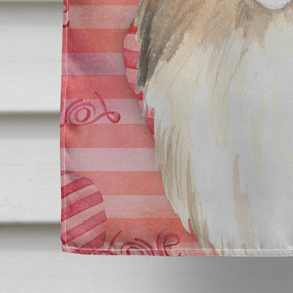 Love a Sheltie House Flag 28x40 Porch Sleeve Pole Decorative Outside Yard Banner Artwork Wall Hanging, Polyester