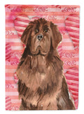 Love a Newfoundland House Flag 28x40 Porch Sleeve Pole Decorative Outside Yard Banner Artwork Wall Hanging, Polyester