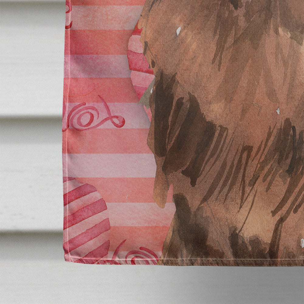 Love a Newfoundland House Flag 28x40 Porch Sleeve Pole Decorative Outside Yard Banner Artwork Wall Hanging, Polyester