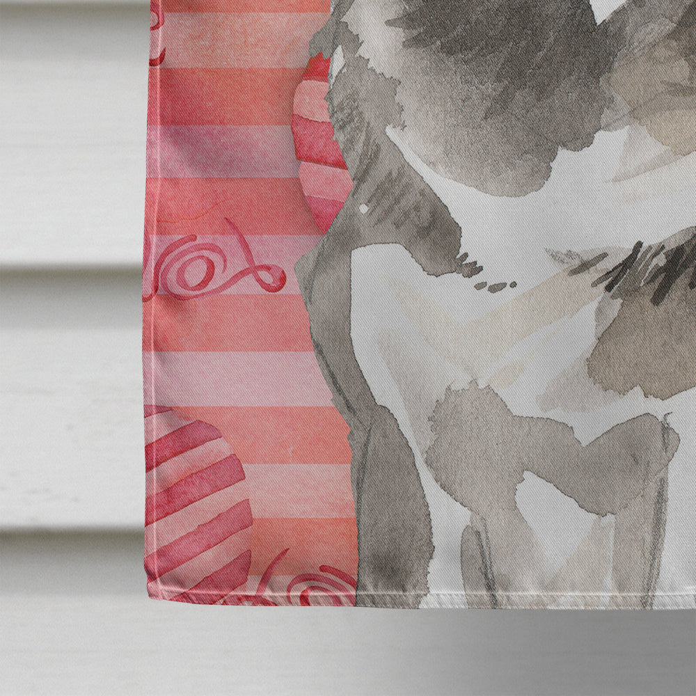 Love a Alaskan Malamute House Flag 28x40 Porch Sleeve Pole Decorative Outside Yard Banner Artwork Wall Hanging, Polyester