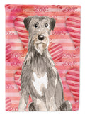 Love a Irish Wolfhound House Flag 28x40 Porch Sleeve Pole Decorative Outside Yard Banner Artwork Wall Hanging, Polyester