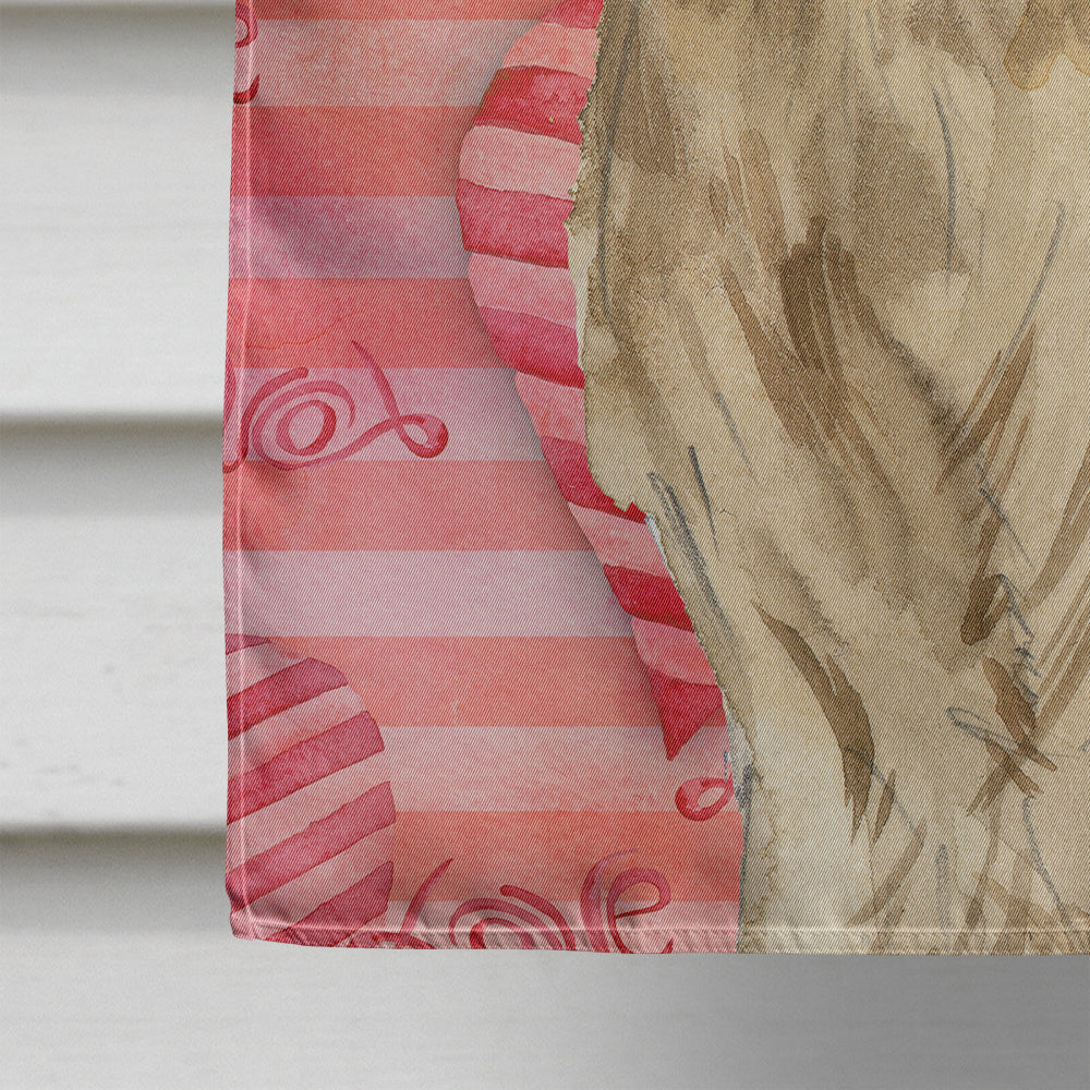 Love a Golden Retriever House Flag 28x40 Porch Sleeve Pole Decorative Outside Yard Banner Artwork Wall Hanging, Polyester