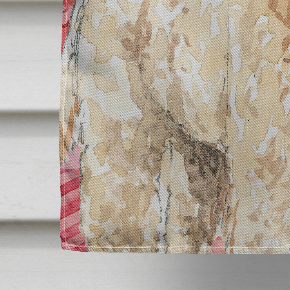 Love a Goldendoodle House Flag 28x40 Porch Sleeve Pole Decorative Outside Yard Banner Artwork Wall Hanging, Polyester