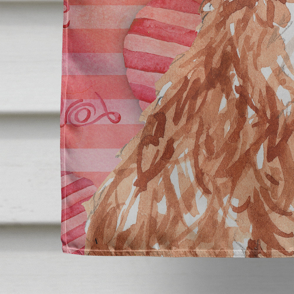 Love a Cavapoo House Flag 28x40 Porch Sleeve Pole Decorative Outside Yard Banner Artwork Wall Hanging, Polyester
