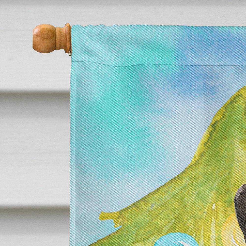 Christmas Tree Irish Wolfhound House Flag 28x40 Porch Sleeve Pole Decorative Outside Yard Banner Artwork Wall Hanging, Polyester
