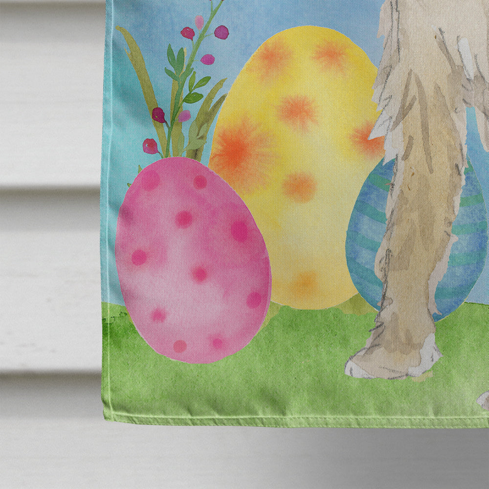 Easter Eggs Spinone Italiano House Flag 28x40 Porch Sleeve Pole Decorative Outside Yard Banner Artwork Wall Hanging, Polyester