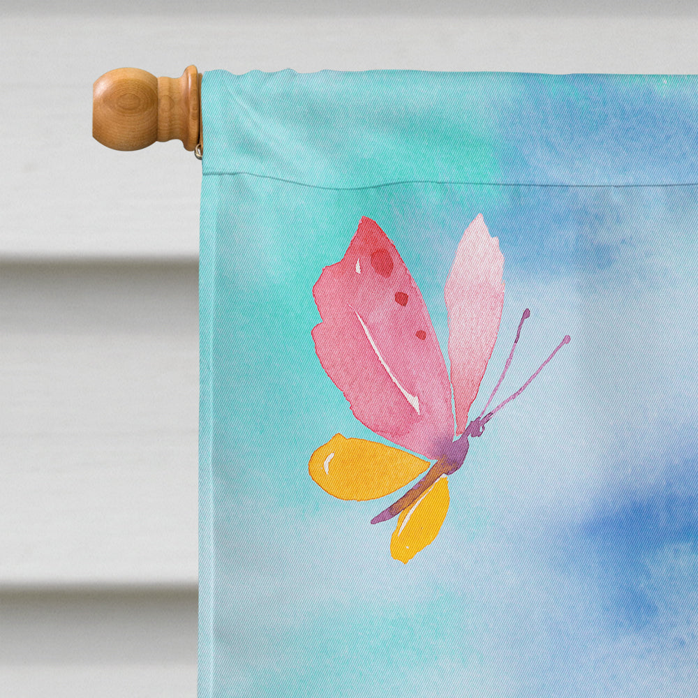Easter Eggs Shih Tzu House Flag 28x40 Porch Sleeve Pole Decorative Outside Yard Banner Artwork Wall Hanging, Polyester